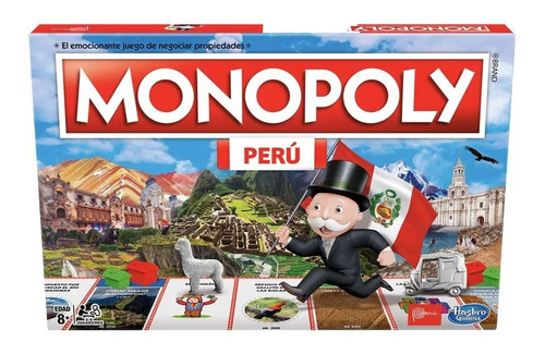 Hasbro Gaming Monopolio Edición Perú