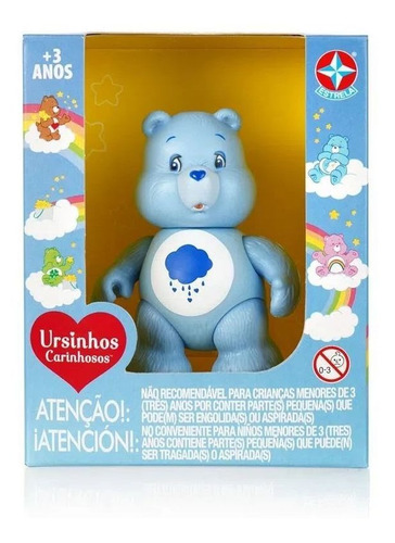 Boneco Ursinhos Carinhosos Zangadinho 9cm Estrela
