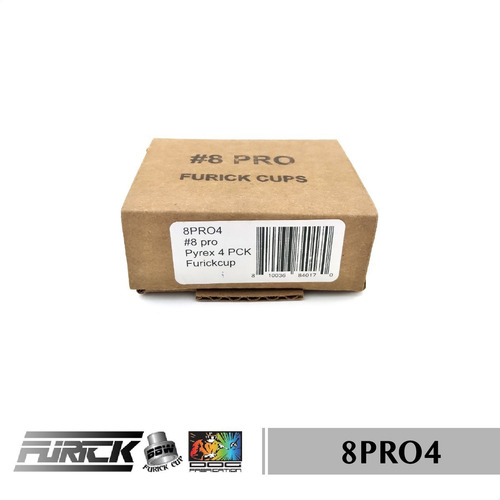Imagen 3 de 6 de Furick Cup | 8 Pro - Copa De Vidrio Pyrex Tig #8