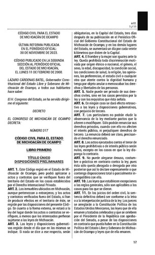 Legislación Especializada Civil Y Familiar De Michoacán 2024. Código Civil Y Código De Procedimientos Civiles. Código Nacional De Procedimientos Civiles Y Familiares. Leyes Complementarias