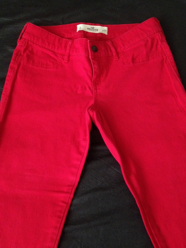 Pantalón Strech Rojo  Niña Chicas Jovencitas Pantalones.