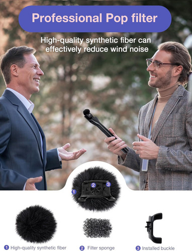 Youshares, Resistente Al Viento, Adecuado Para Dji Mic Mini
