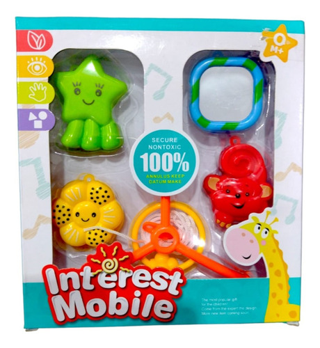 Movil/cunero Colgante Para Bebe Con Animalitos