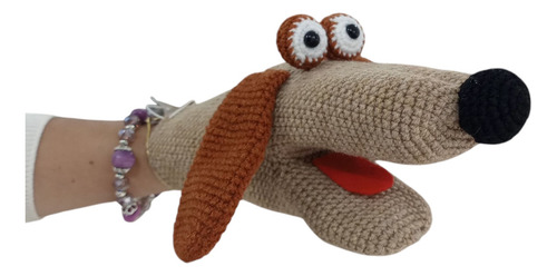 Títere A Crochet Perro
