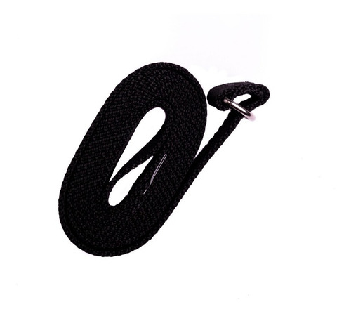 Collar Y Correa Cazadora Para Perros Ahorque Color Negro