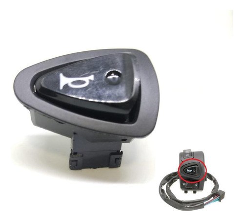 Botão Interruptor Buzina Honda Pcx 150 2013 Até 2015