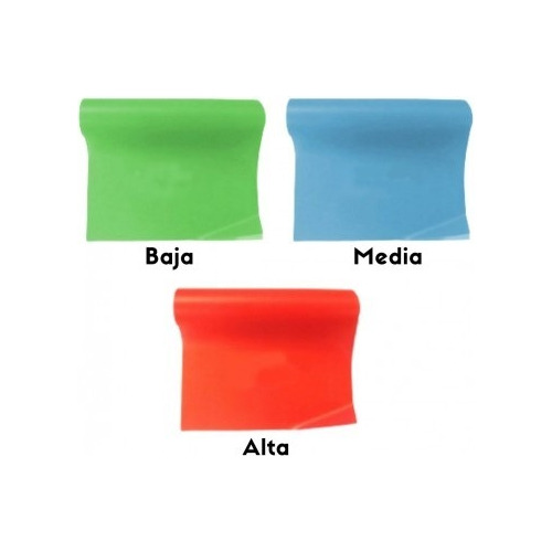 Set De Bandas Elásticas De Tres Resistencias Baja-media-alta