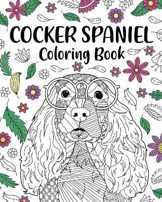 Libro Cocker Spaniel Coloring Book - Paperland