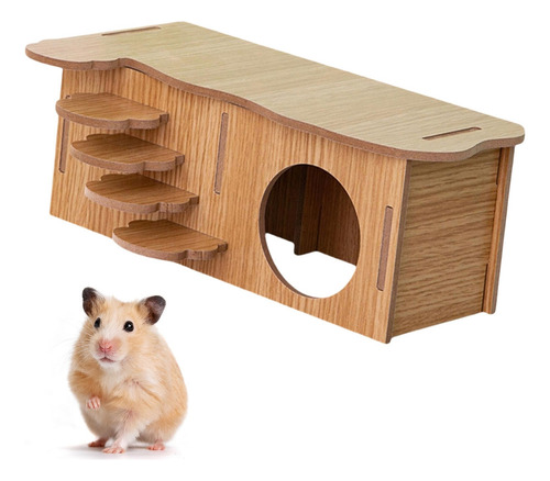 (rh) House Hideouts Escalera De Escalada Para Animales Peque