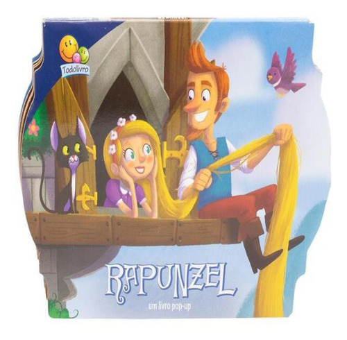 Contos Classicos Em Pop-up - Rapunzel: Contos Classicos Em Pop-up - Rapunzel, De The Clever Factory. Editora Todolivro, Capa Dura, Edição 1 Em Português, 2023