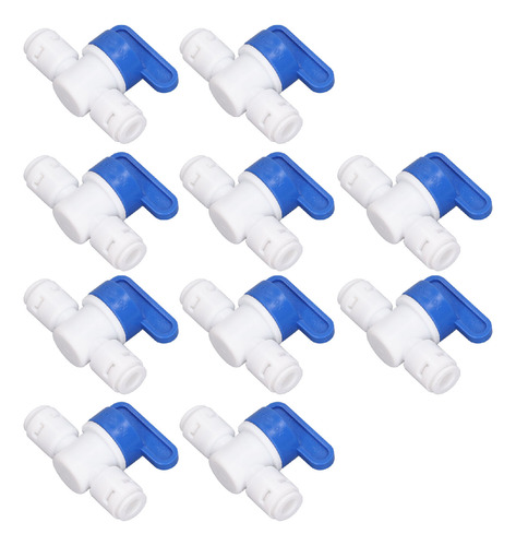 Water Purifiers Pipe Fitting 10 Pcs Inline Ball Valve Mini