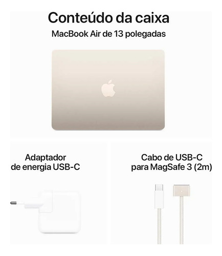 Apple Macbook Air 13 , M2, 16gb Ram, 256gb Ssd - Estelar Estelar