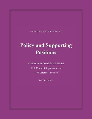 Libro United States Government Policy And Supporting Posi...