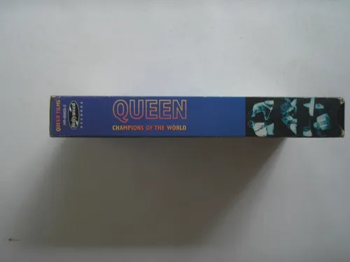Queen Champions Of The World Casete Vhs Video Edic Usa 1995 (Usado)