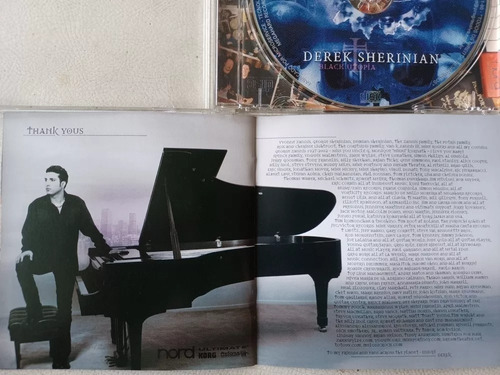 Cd Derek Sherinian - Black Utopia C/ Zakk Wylde Malsmteen (Usado)