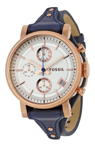 Fossil Original Boyfriend Es3838 Reloj Cronografo Mujer Orig