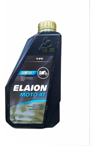 Aceite Elaion Moto 20w 50 Antraxmotos