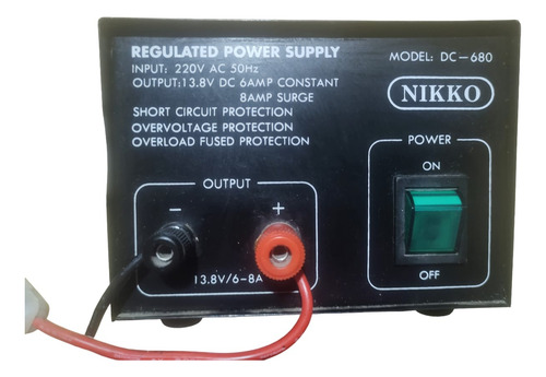 Radio Base Remiseria + Fuente Nikko 8amp + Antena + Cable