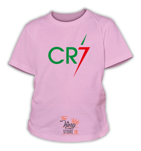 Polera De Niño, Cr7, Cristiano Ronaldo, Thekingstore10