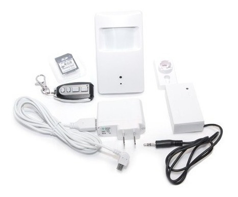 Remate Sensor Infrarrojo Con Camara Espía Memoria Sd 4gb