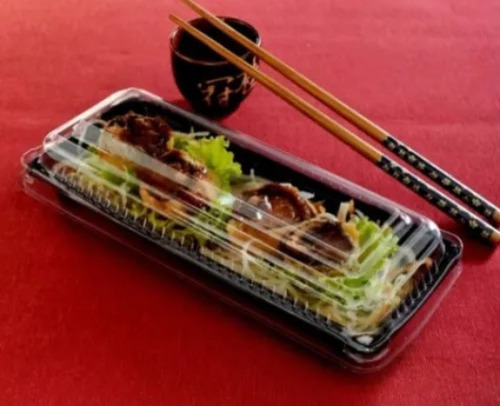 Imagen 1 de 1 de Envase Rectangular Para Sushi