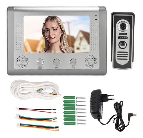 Sistema De Videoportero Visual Doorbell De 7 Pulgadas Con Ca