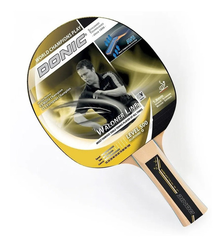 Paleta De Ping Pong Donic Waldner 500 Tenis De Mesa - Olivos