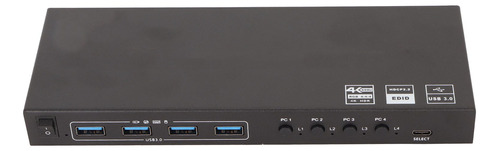 Teclado Y Ratón Sincronizador Usb Kvm 8 Puertos 4 Usb3.0 18g