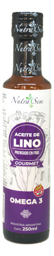 Aceite De Lino Gourmet Nutrasem X 250ml