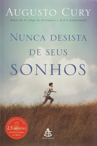 Livro- Nunca Desista De Seus Sonhos- Augusto Cury