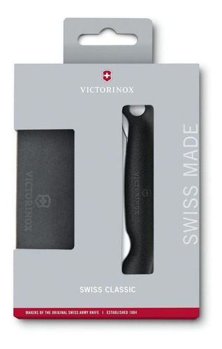 Victorinox Juego De Cuchillo Plegable Y Tabla De Corte Color Negro