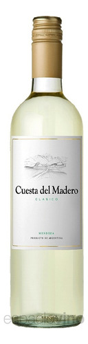 Vino Cuesta De Madero Clasico Blanco 750cc Pack 6 Unid