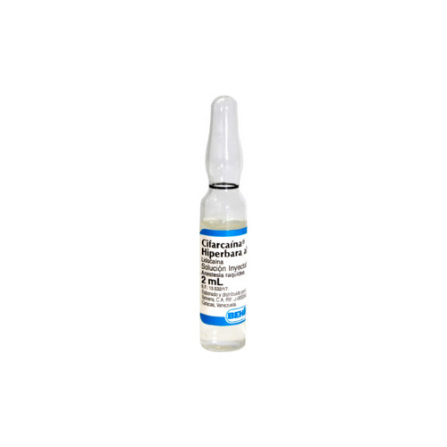 Cifarcaina Hiperbara Al 5% 2ml X 1 Ampolla