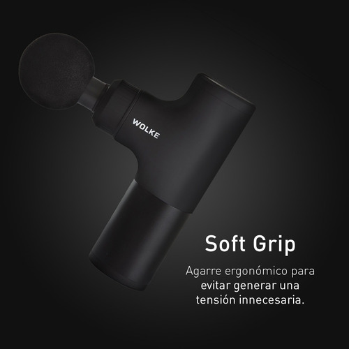 Imagen 4 de 10 de Pistola Masajeadora+rehabilitación+lesiones Musculares+gt