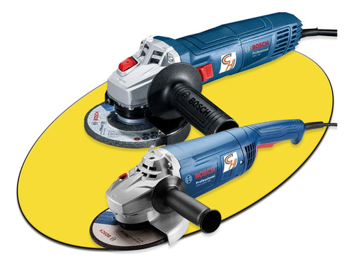 Combo Bosch Amoladora Gws 700 710w + Amoladora Gws 22-230