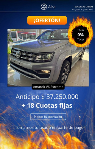 Volkswagen Amarok 3.0 V6 Extreme Black Style