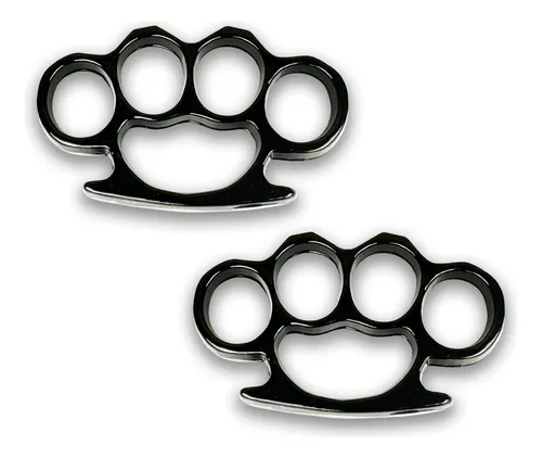 comprar 2 Soco Inglês Metal Forjado Polido 10mm Resistente Preto Soco Inglês 10mm