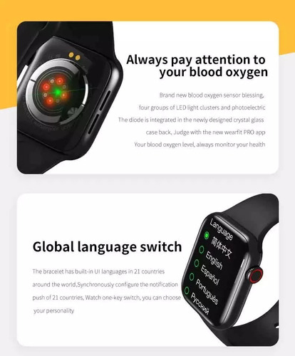 Smartwatch Reloj Inteligente Hombre Mujer Smartwatch