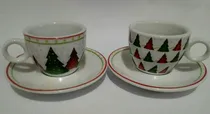 Comprar Juego De Tazas Navideñas Pequeñas, En Pack De 2 Unidades