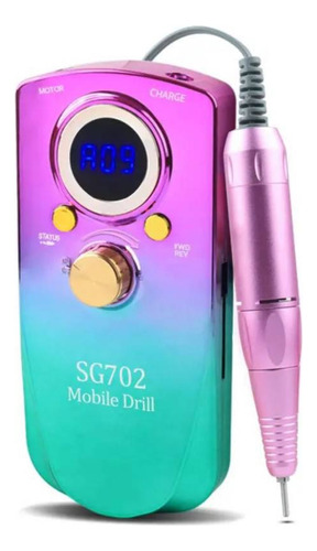 Pulidor De Uñas Portátil Recargable Sg702 Inalámbrico