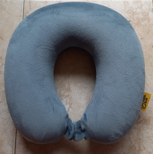 Almohada Cuello Viaje Travel Blue Tb232 Azul Impecable 1 Uso (Usado)