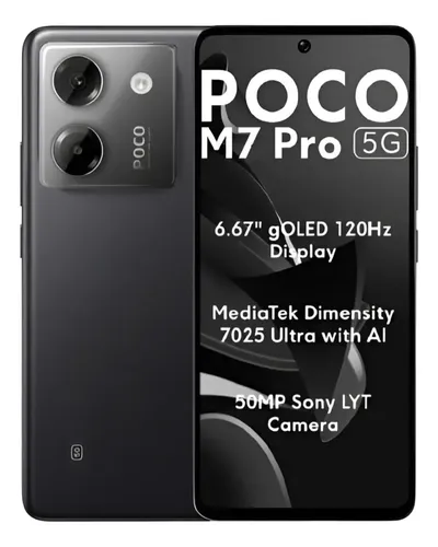 Celular Xiaomi Poco M7 Pro 5g Dual Sim 512gb 12gb Ram Nfc Cor