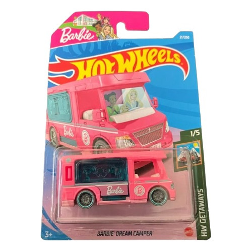 Hot Wheels Barbie Dream Camper (2021) Primera Edicion