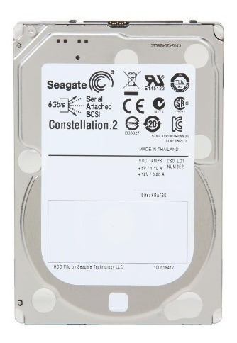 Disco Sas 1 Tb 2.5 Seagate St91000640ss 7200 Rpm