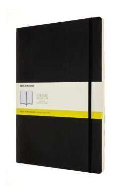 Moleskine Classic A4 Squared Softcover Notebook: Black - Mol