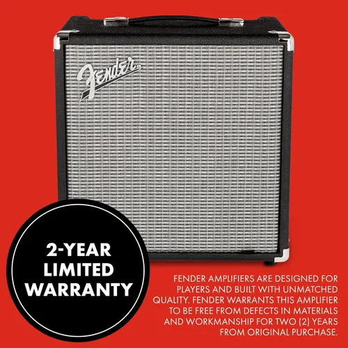 Amplificador Para Baixo Fender Rumble 25 V3 Preto | Parcelamento