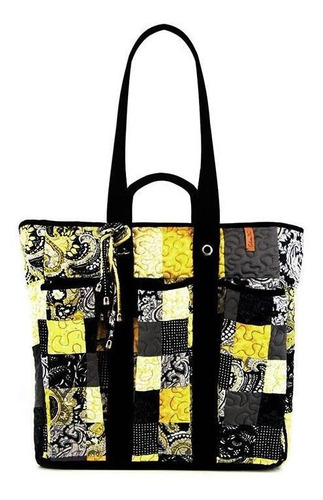 Bolsa Feminina Ombro Kimberly Patchwork Giulianna Fiori