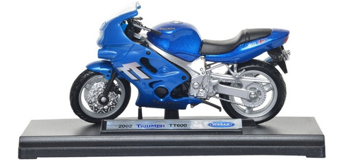 Welly 2002 triunfo TT600 Moto 1:18 nuevos y en caja en caja NUEVO 