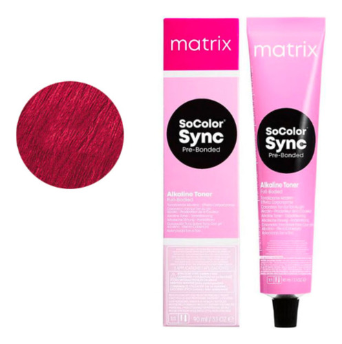 Matrix Socolor Pre-bonded 6rv+ Dark Blonde Red Violet Plus