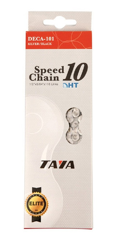 Cadena Taya Deca 1/2x5/64 116l - 10 Velocidades - Mtb Y Ruta